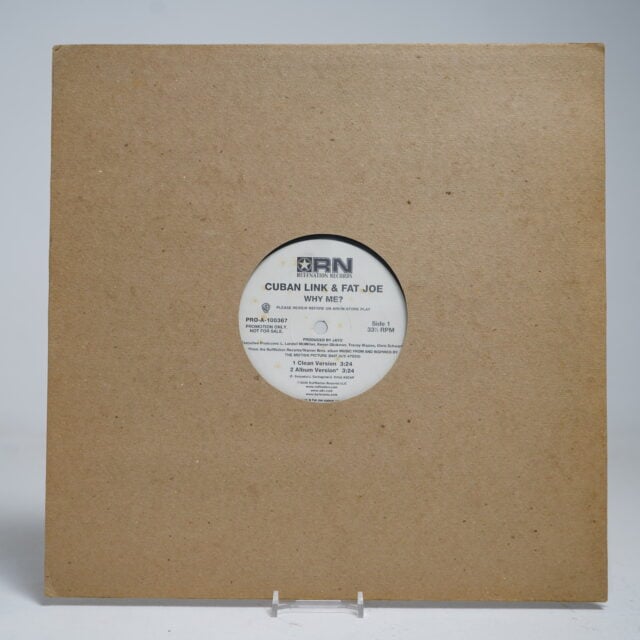 Cuban Link & Fat Joe – Why Me? (12" Vinyl Single)