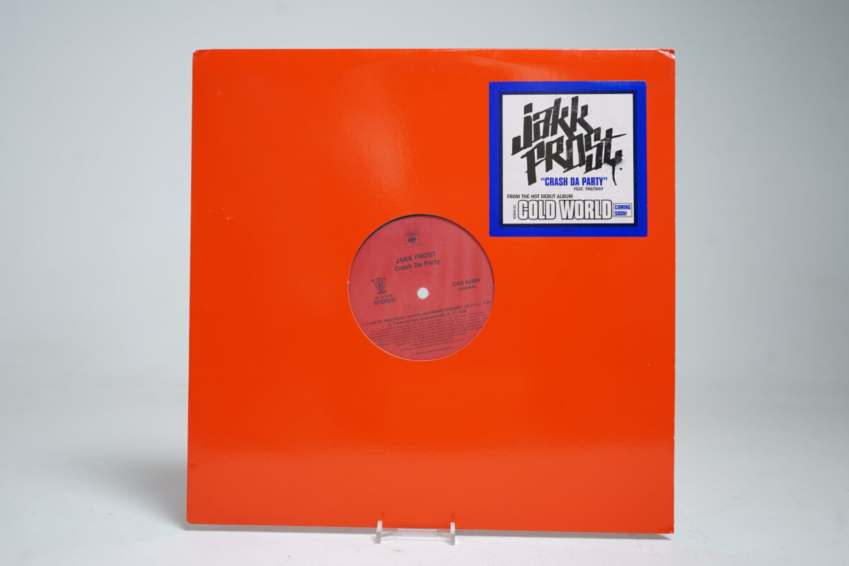 Jakk Frost – Crash Da Party (12" Vinyl Single)