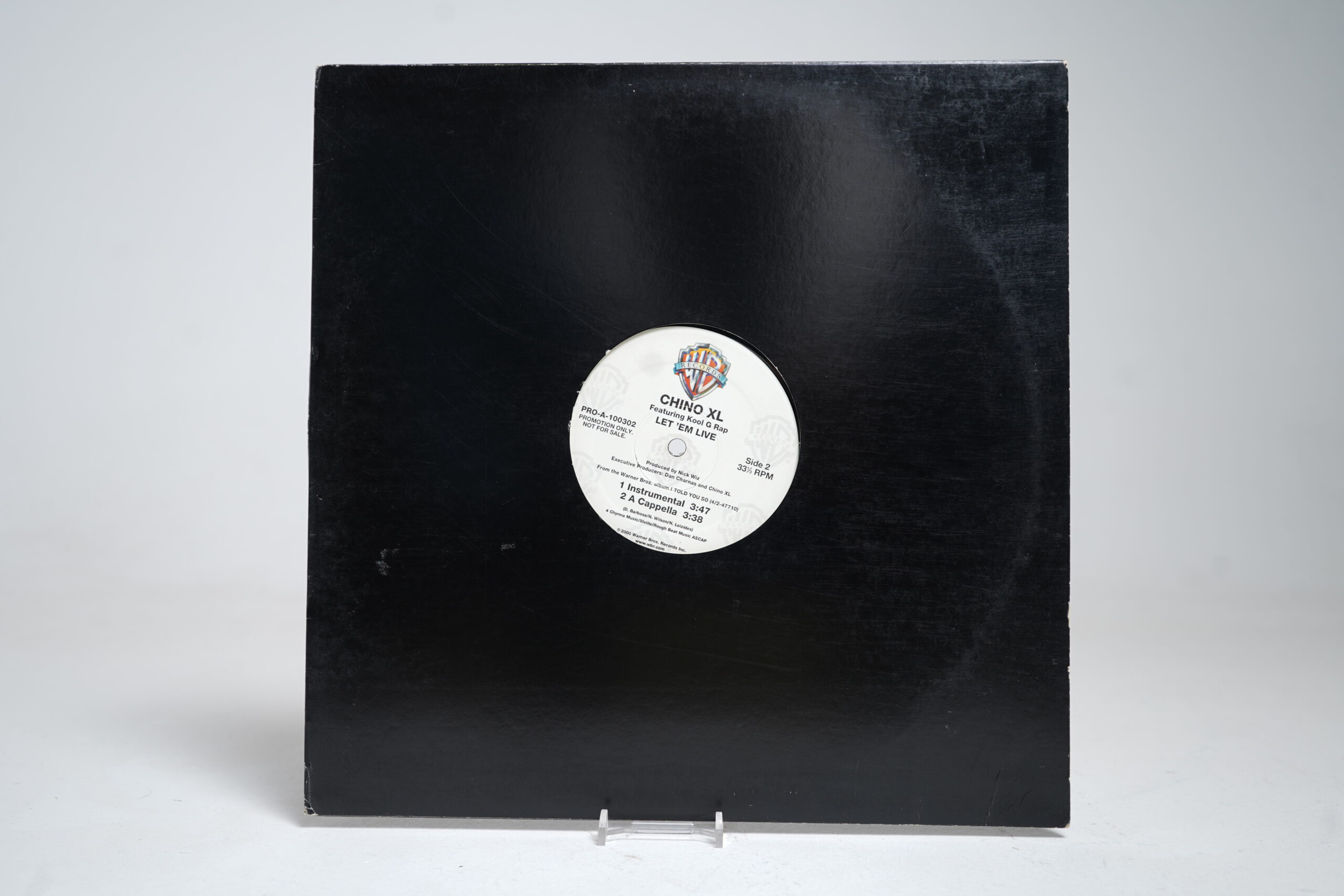 Chino XL β Let βEm Live (feat. Kool G Rap) (12" Vinyl Single) - Image 2