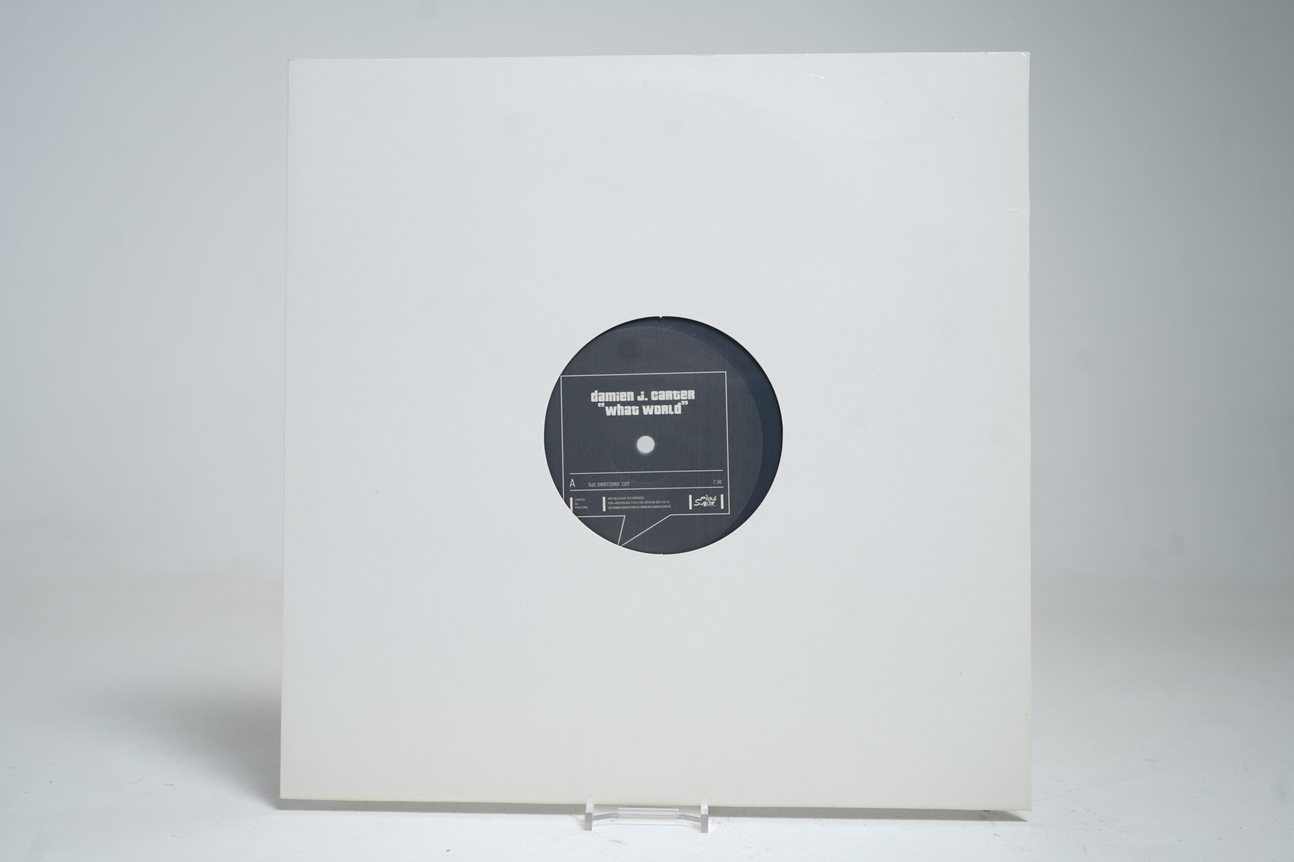 Damien J. Carter β What World (12" Vinyl Single)