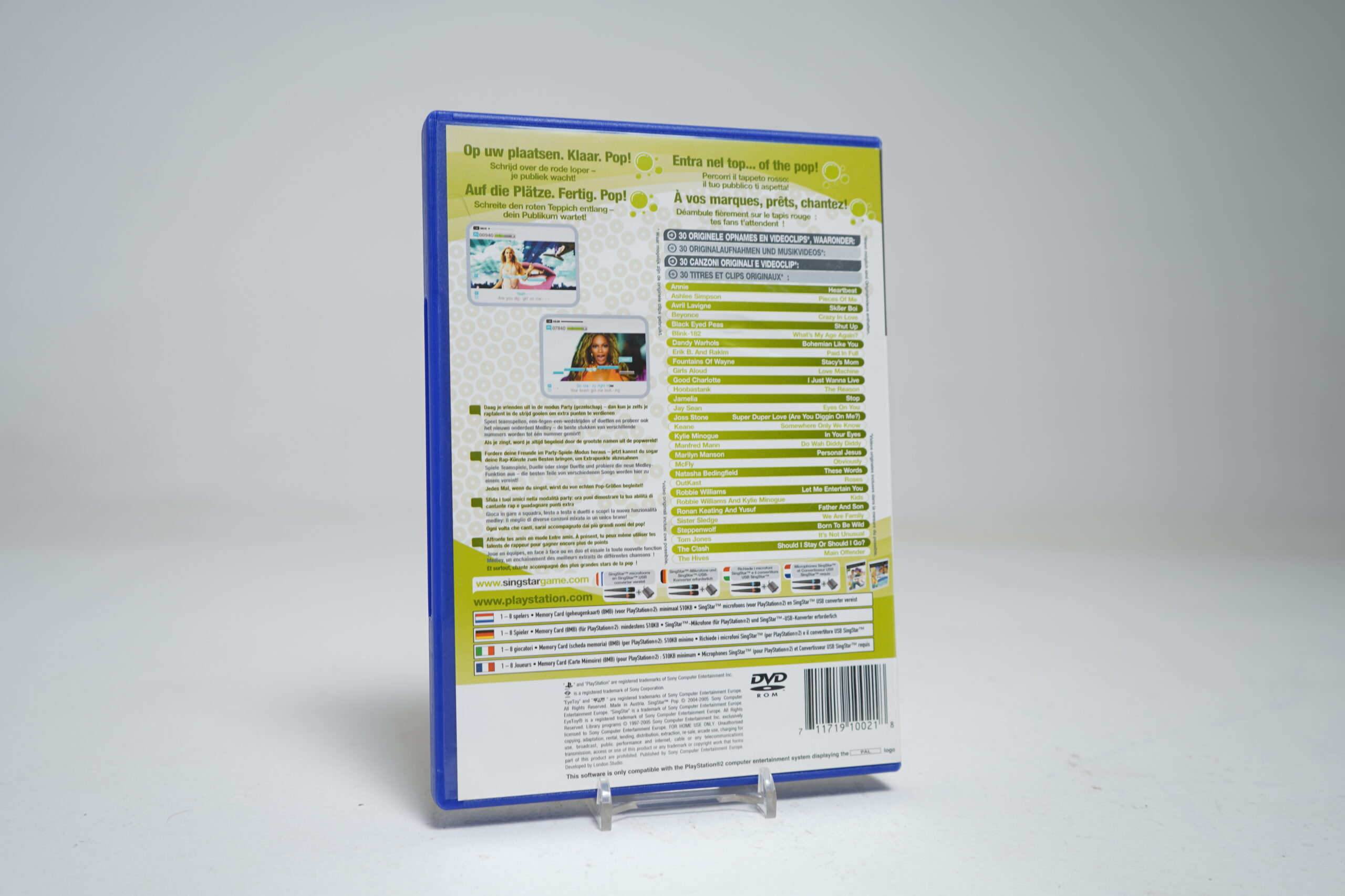 SingStar Pop (PS2 Game) - Image 2