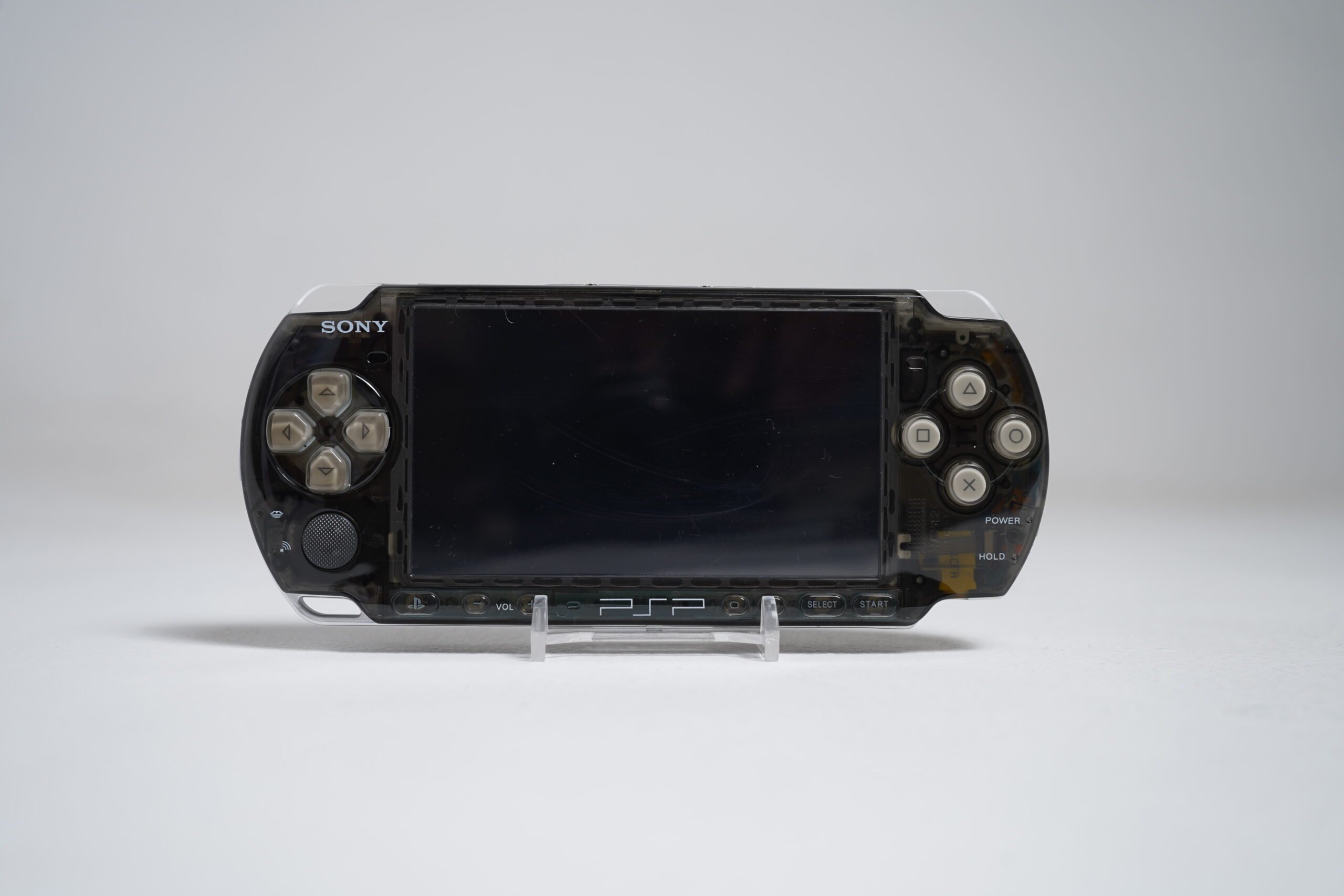 Sony PSP 3000 Transparent Black (Modded)