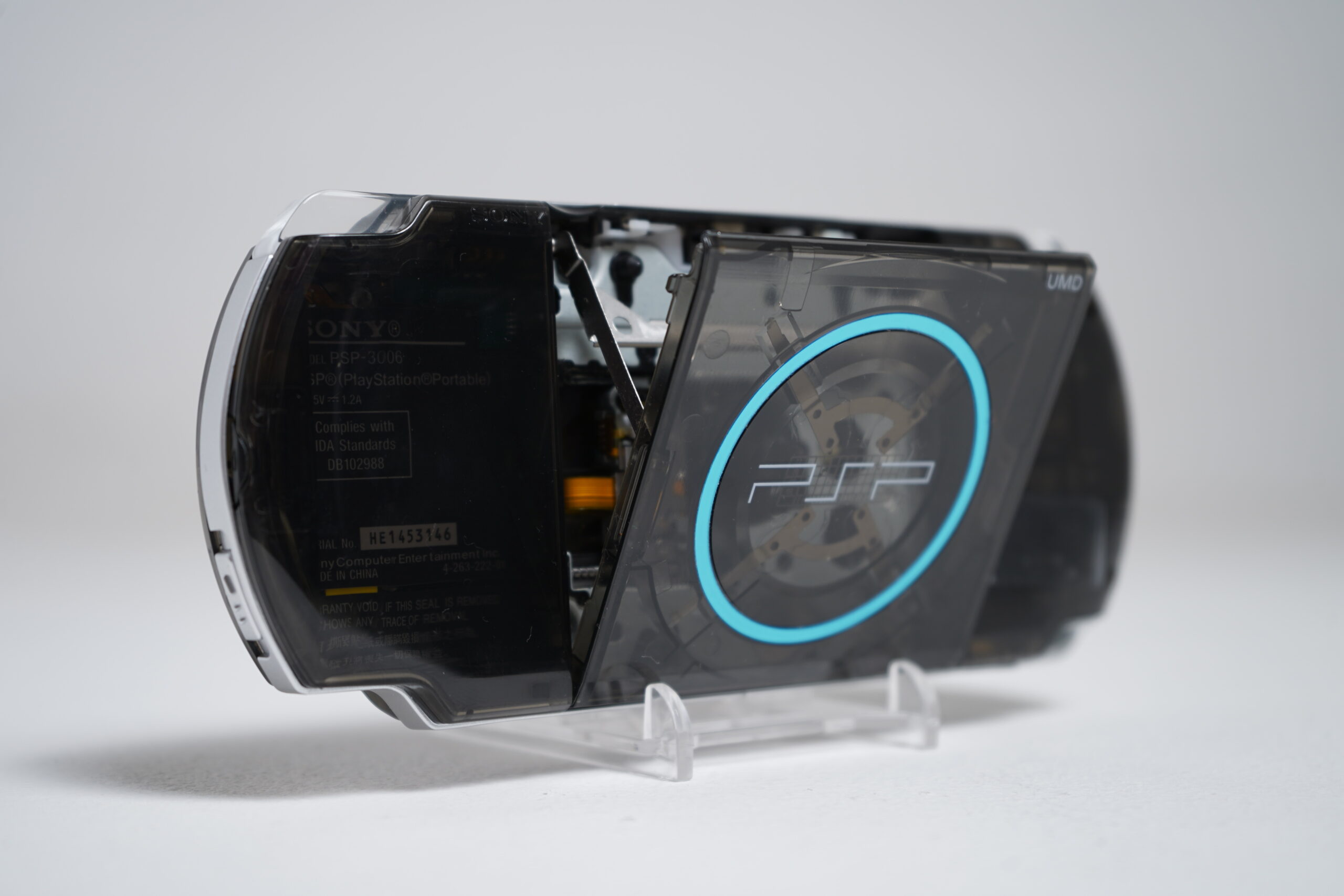 Sony PSP 3000 Transparent Black (Modded) - Image 5