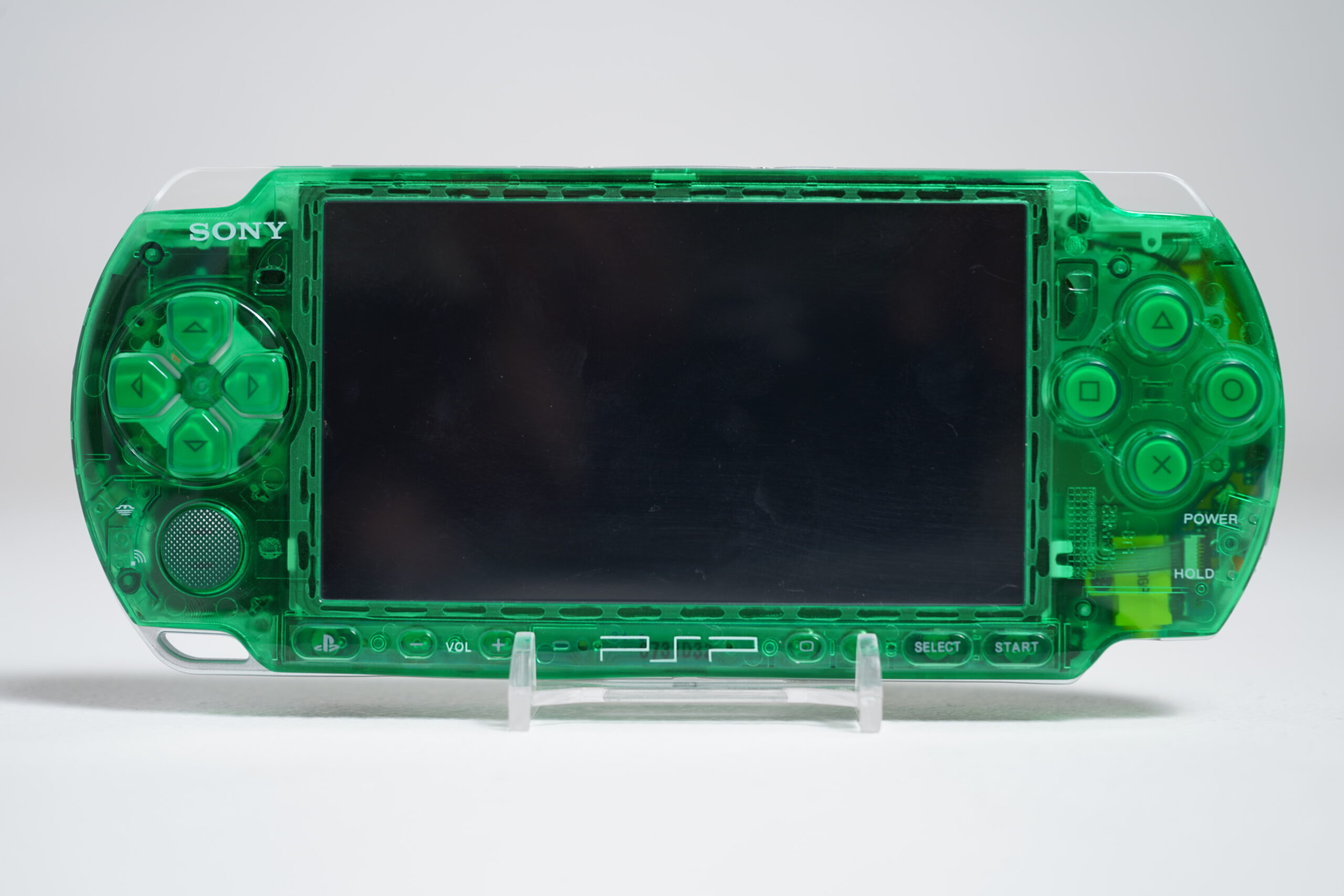 Sony PSP 3000 Transparent Green (Modded) - Image 8