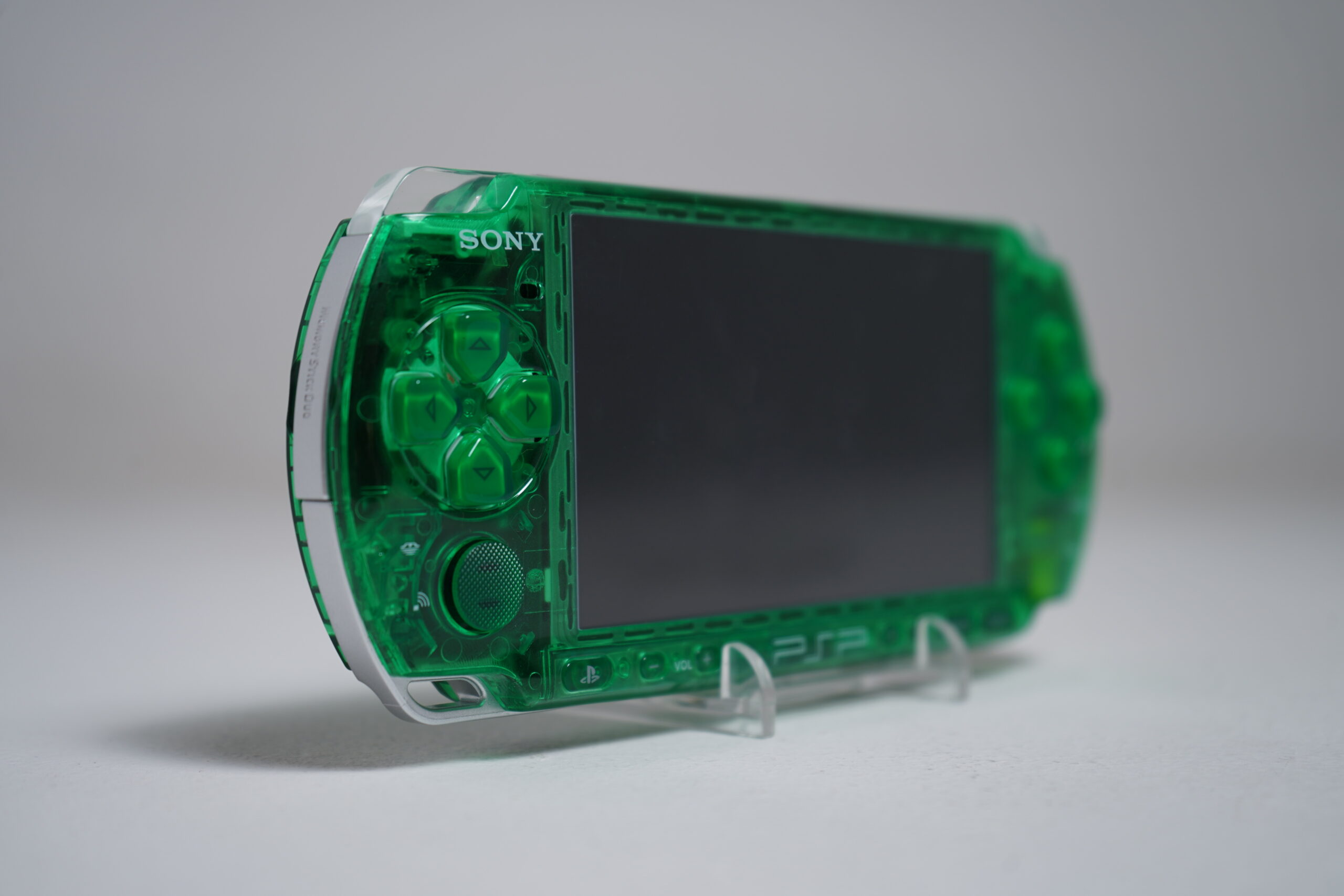 Sony PSP 3000 Transparent Green (Modded) - Image 3