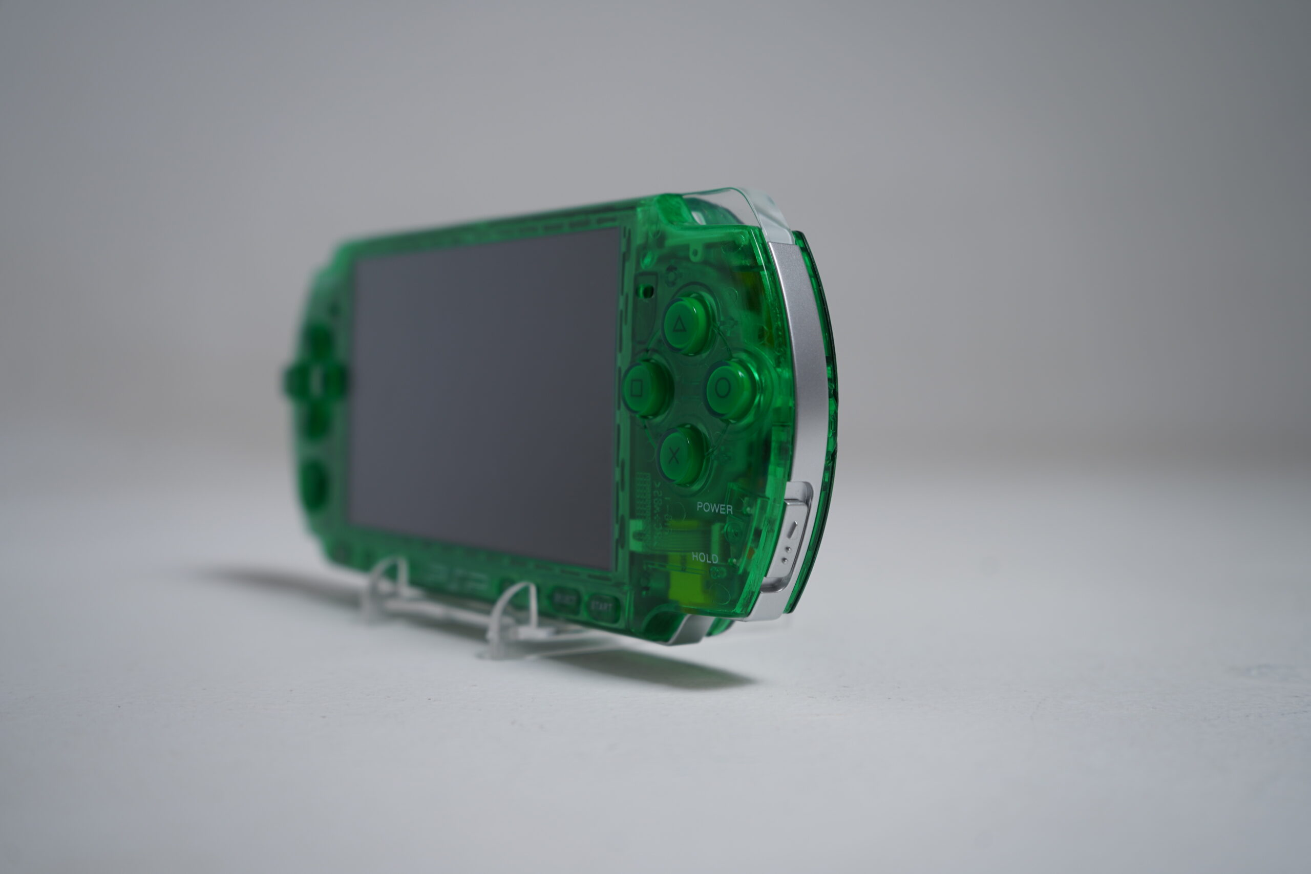 Sony PSP 3000 Transparent Green (Modded) - Image 4