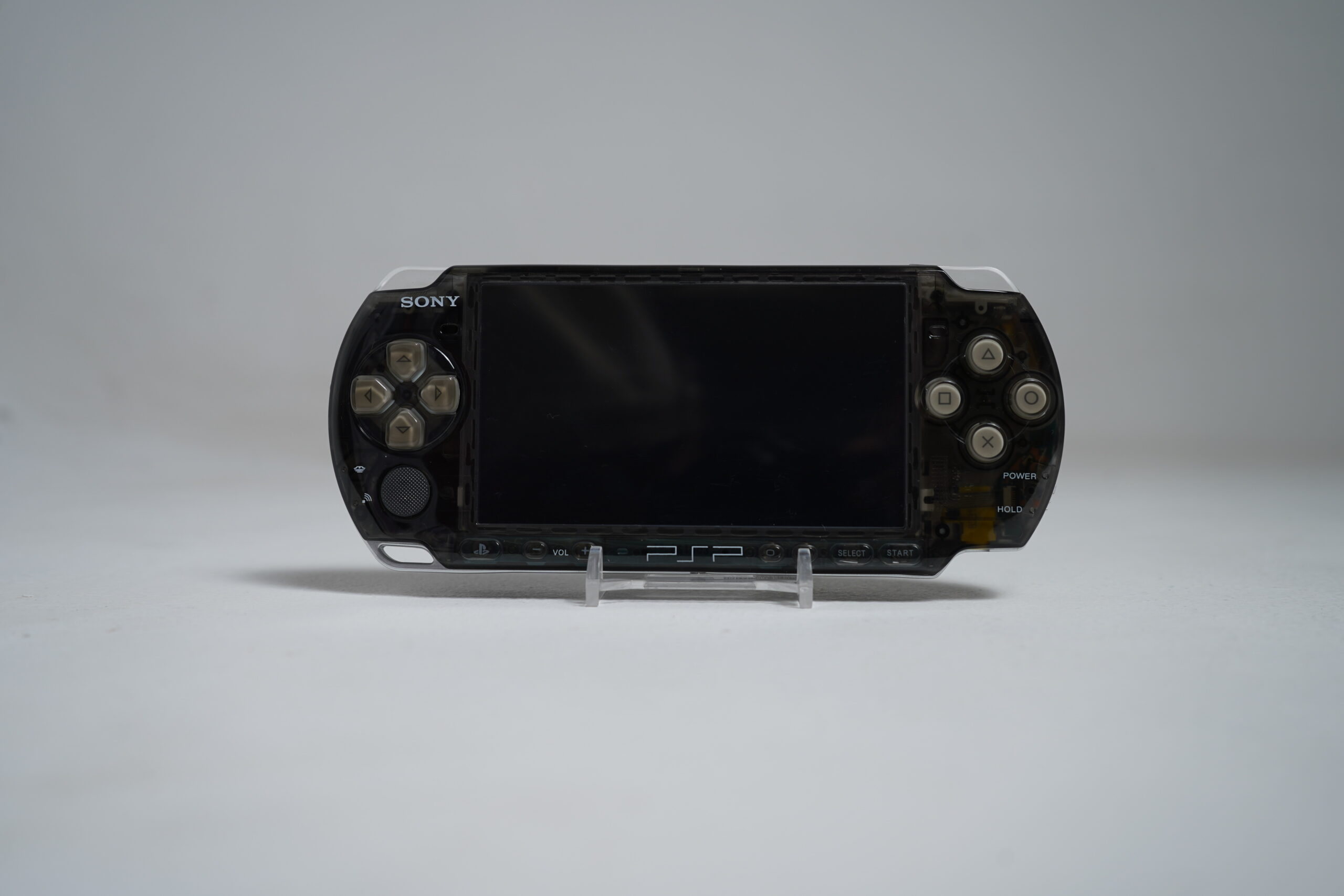 Sony PSP 3000 Transparent Black (Modded)