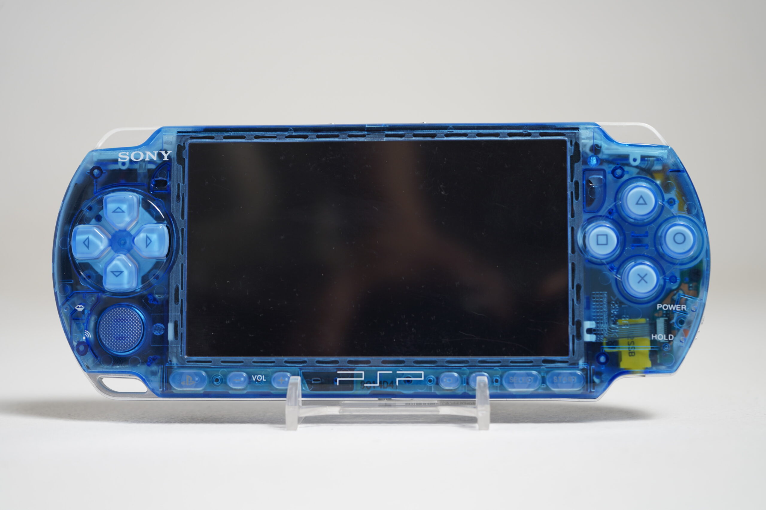 Sony PSP 3000 Transparent Blue (Modded) - Image 8