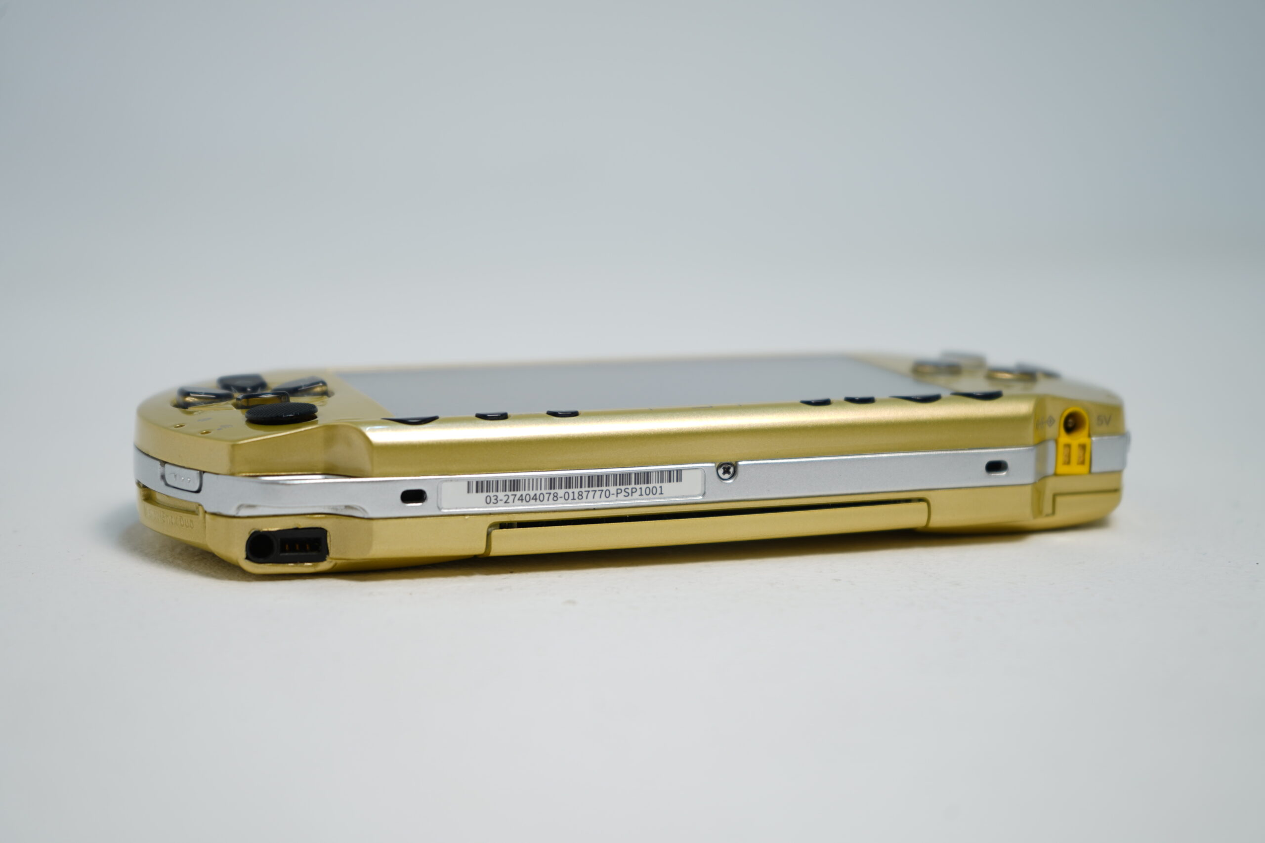 Sony PSP 1000 Gold Black (Modded) - Image 7