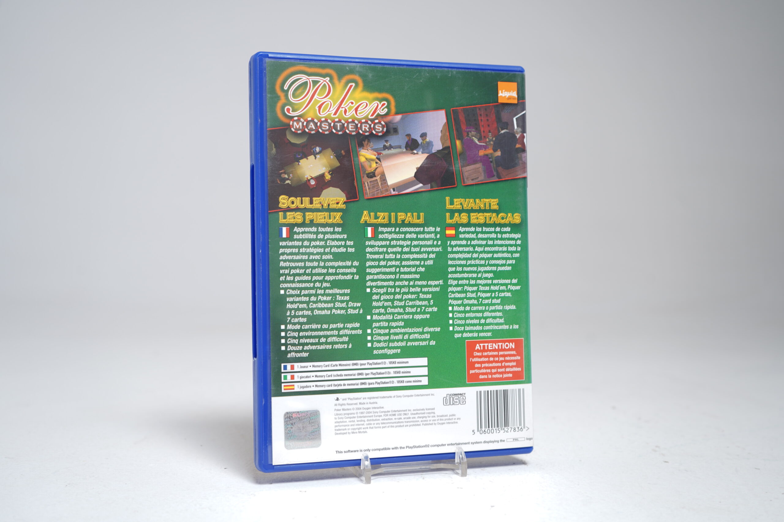 Poker Masters (PS2 Game) - Image 2