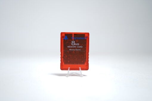 Sony PlayStation 2 PS2 Memory Card (Red) [8MB]