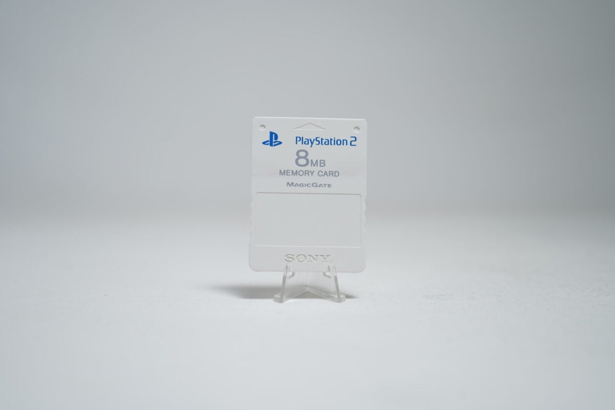 Sony PlayStation 2 PS2 Memory Card (White) [8MB]