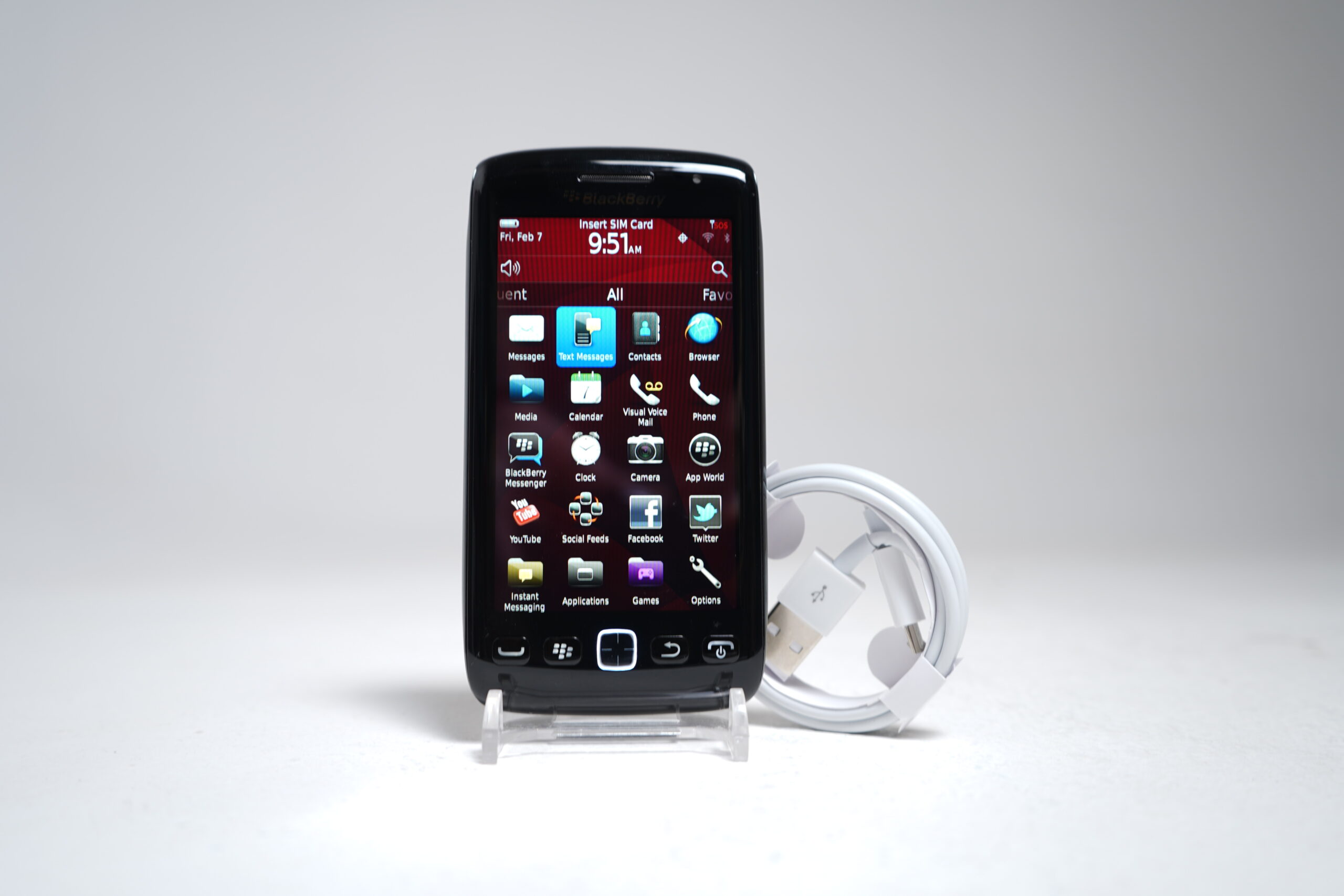 Blackberry Torch 9860 Black