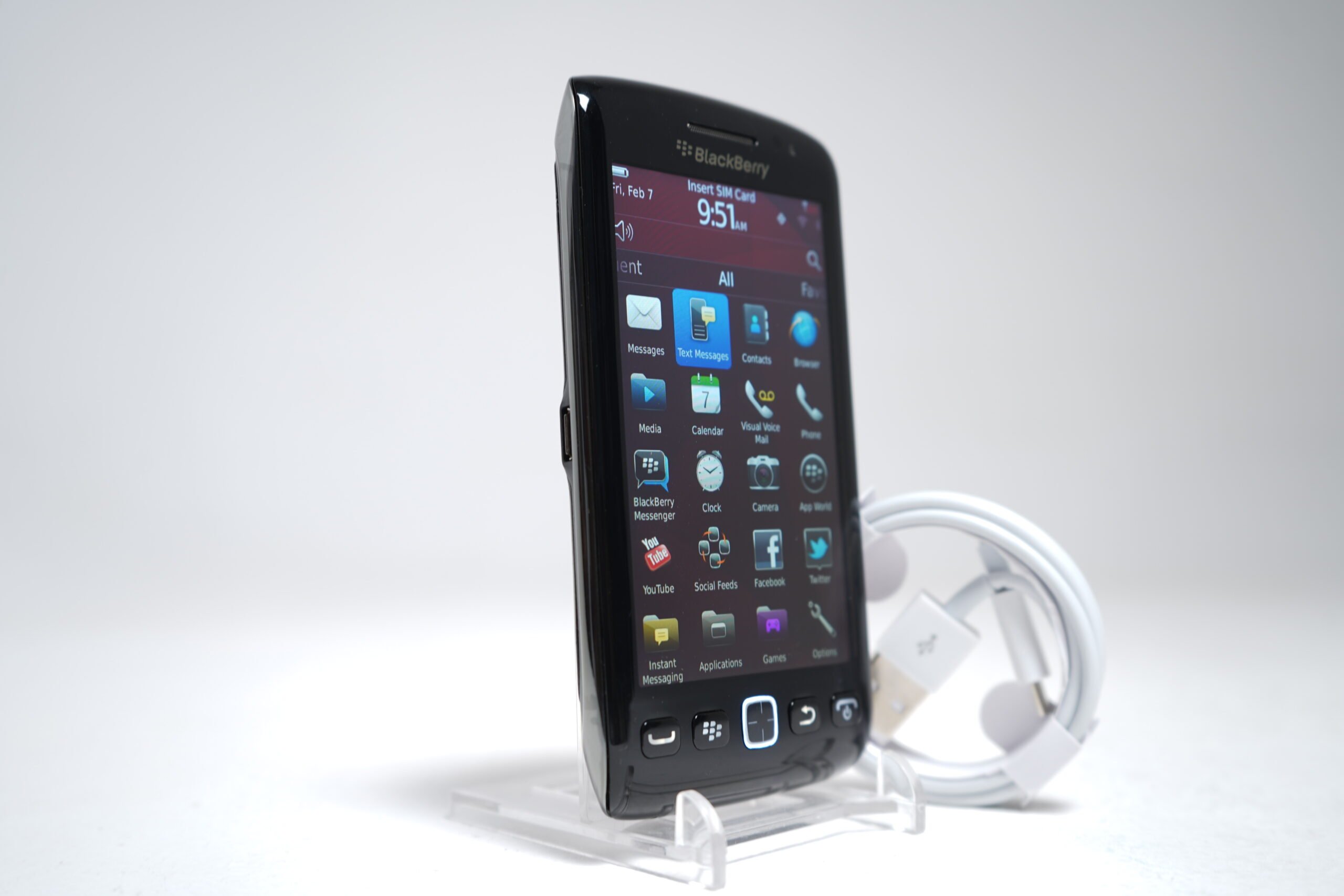 Blackberry Torch 9860 Black - Image 5