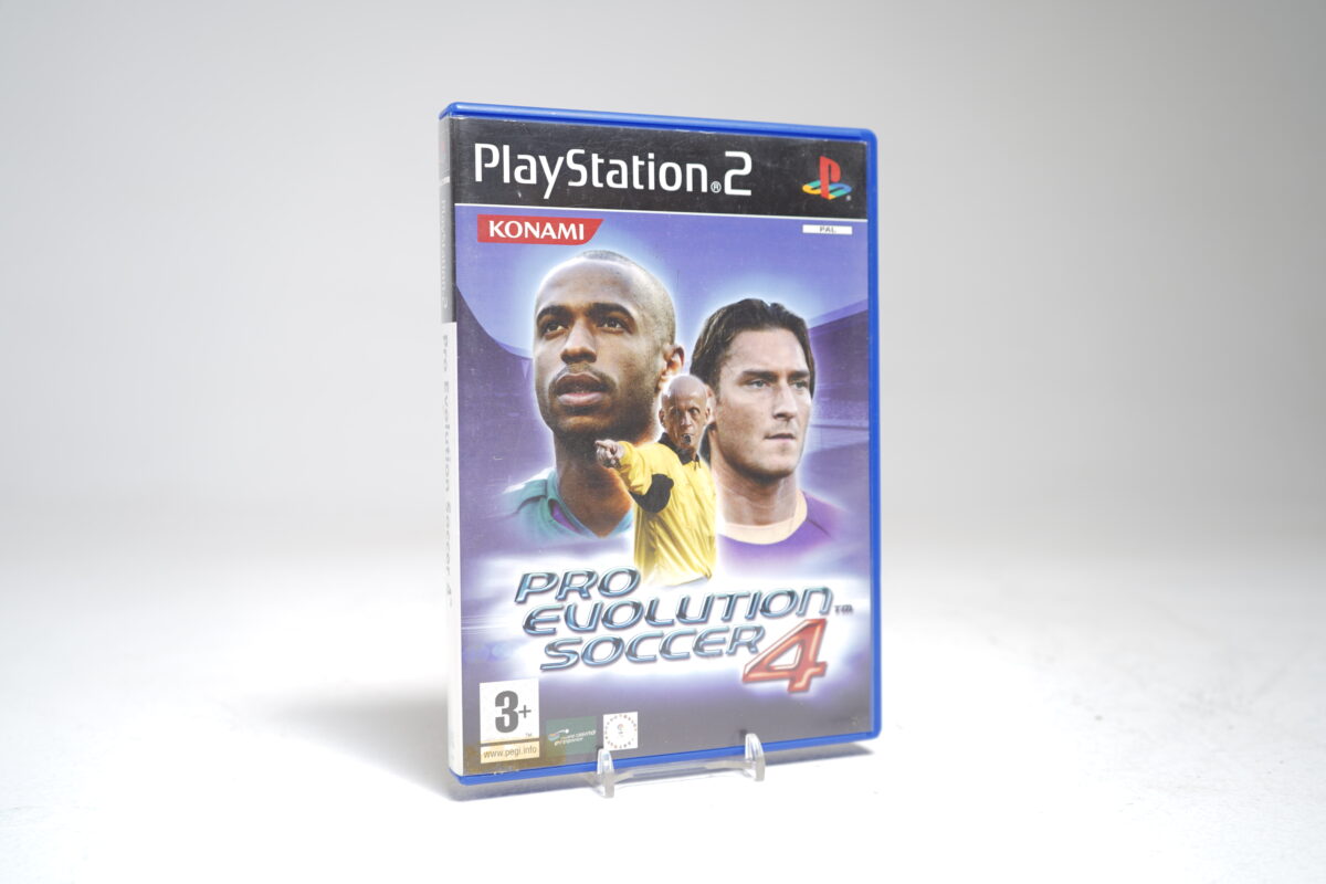Pro Evolution Soccer 4 (PS2 Game)