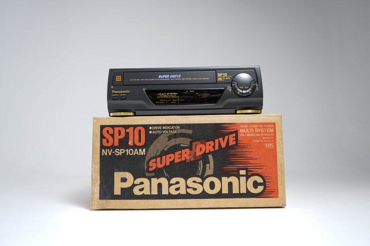 Panasonic Superdrive VHS Player