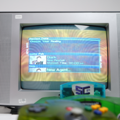 Alternative view of Nintendo N64 Transparent Green Bundle