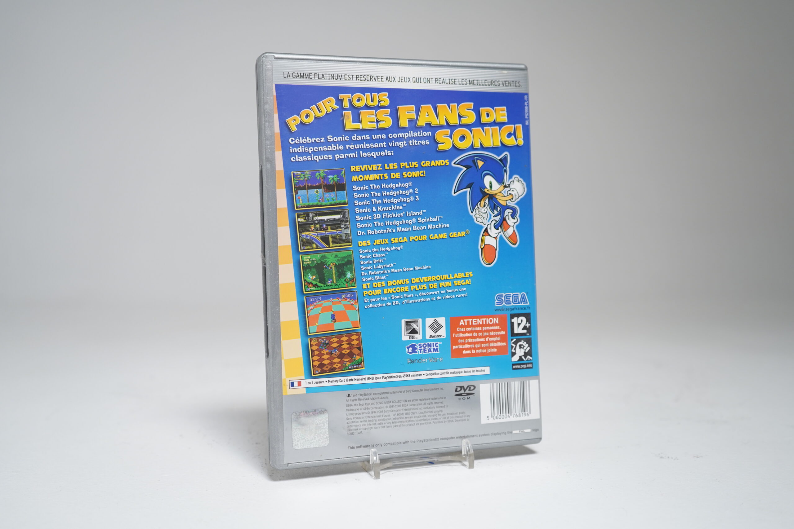 Sonic Mega Collection Plus (Platinum) (PS2 Game) - Image 2