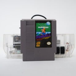 Alternative view of NES System Transparent + Game