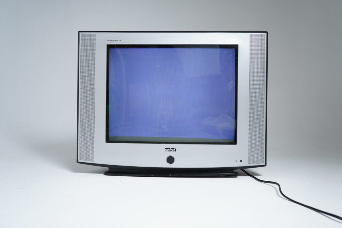 Sanford 21" CRT TV
