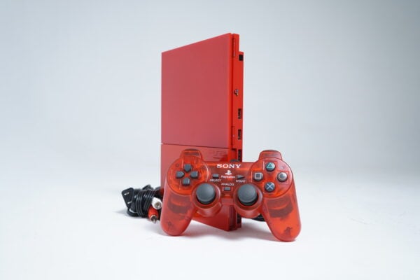 PlayStation 2 Slim Cinnabar Red (Rare Japan Exclusive)