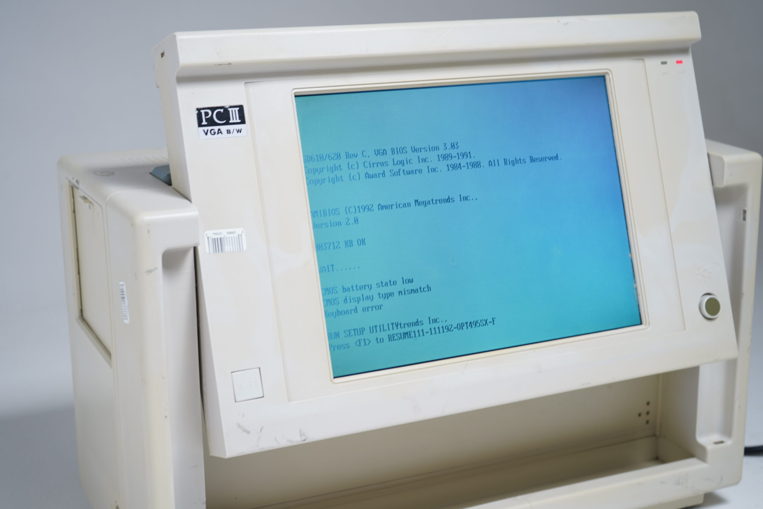 Portable DOS Field Computer (1992 CRT) - Image 2