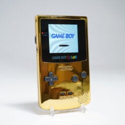 Alternative view of Game Boy Color Gold
