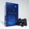 PlayStation 2 Fat Rare Transparent Blue (Open Region)