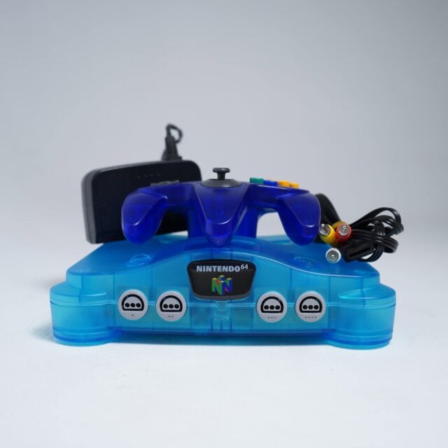 Nintendo 64 Ice Blue