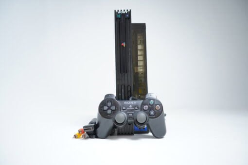 Rare PlayStation 2 Fat Transparent Black (Open Region)
