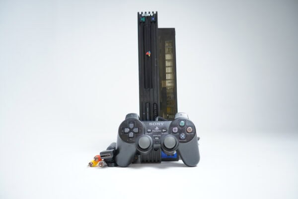 Rare PlayStation 2 Fat Transparent Black (Open Region)