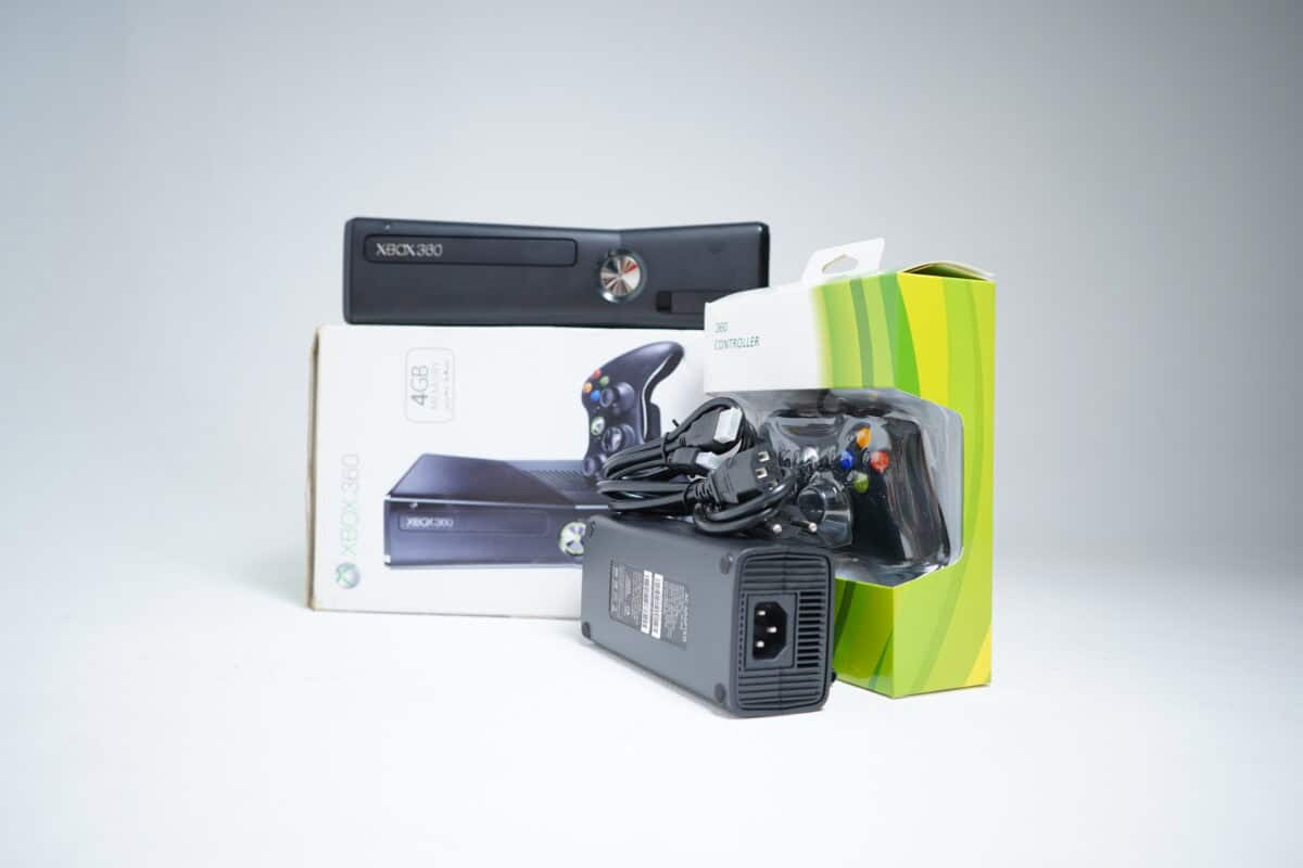Microsoft Xbox 360 Slim Black