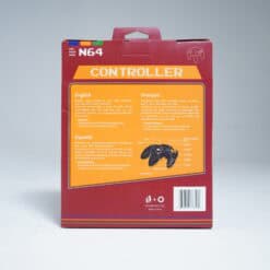 Alternative view of Nintendo N64 controller grey