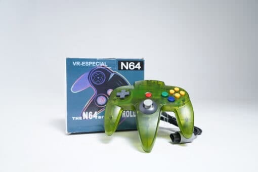 N64 Controller VR-Especial Green Transparent
