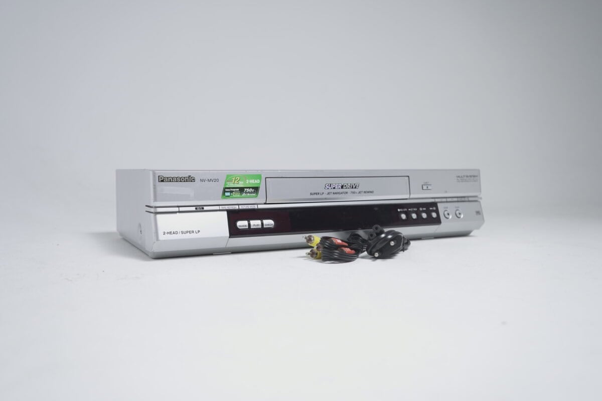 Panasonic NV-MV20 VHS Player (Silver)