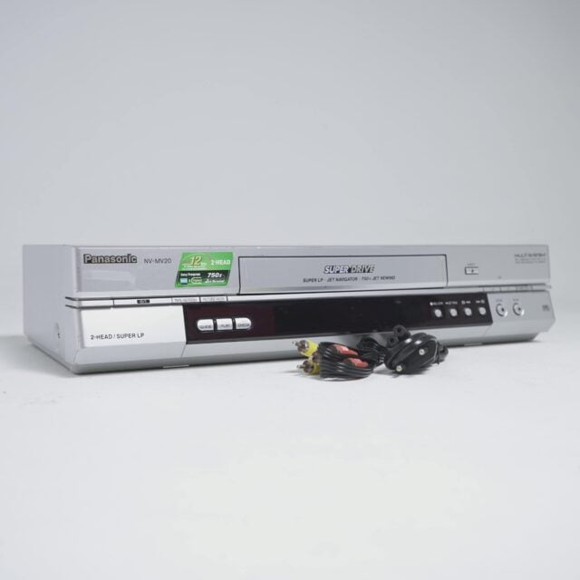 Panasonic NV-MV20 VHS Player (Silver)