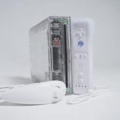 Alternative view of Nintendo Wii (Transparent)