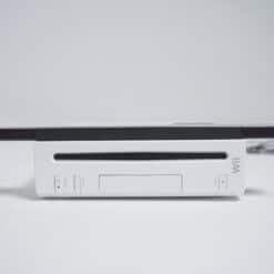Alternative view of Nintendo Wii White