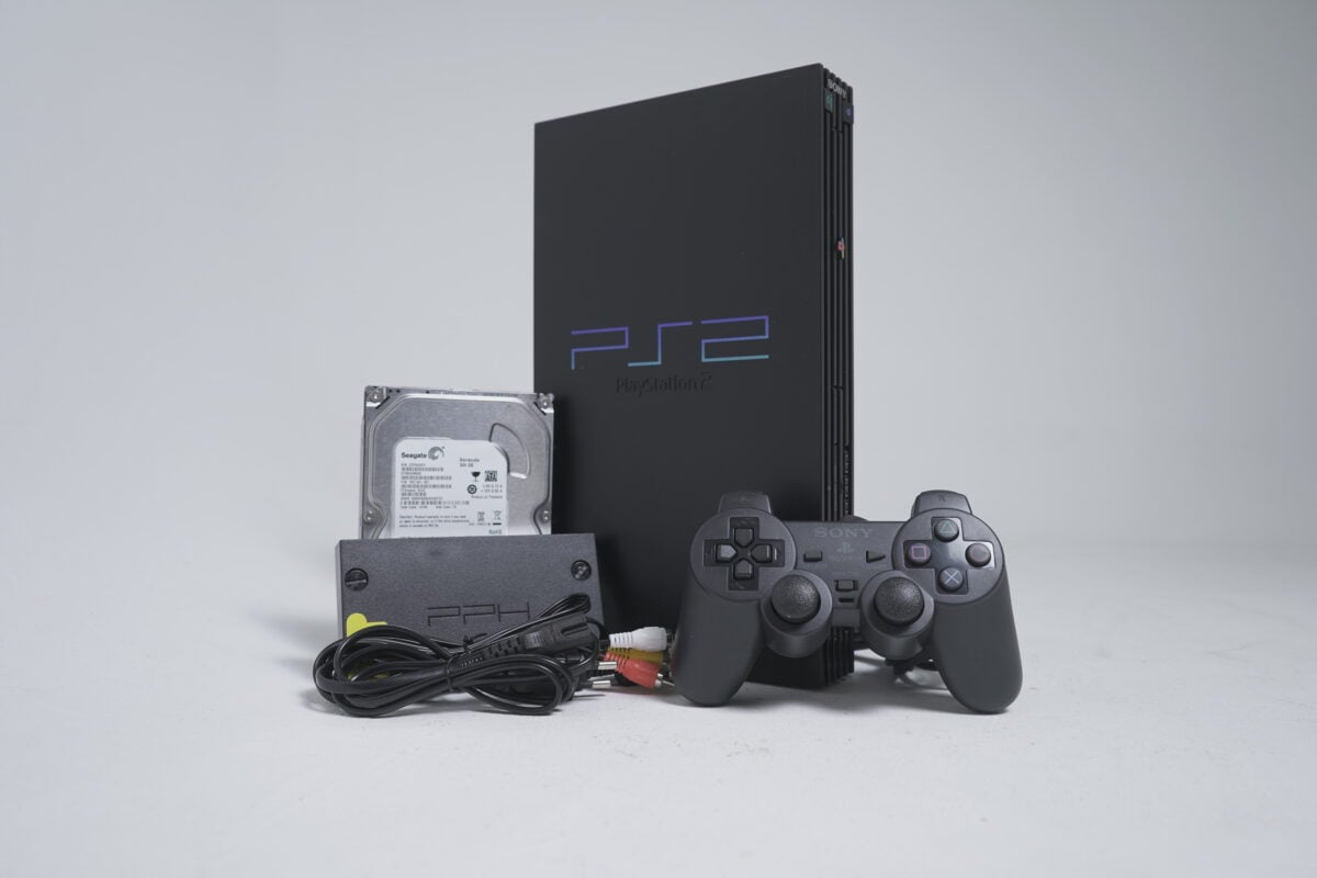 Modded PlayStation 2