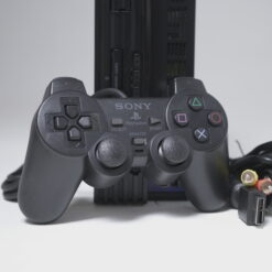 Alternative view of Sony PlayStation 2 Black (Open Region)