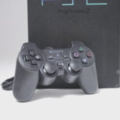 Alternative view of Sony PlayStation 2 Transparent Black (Open Region)