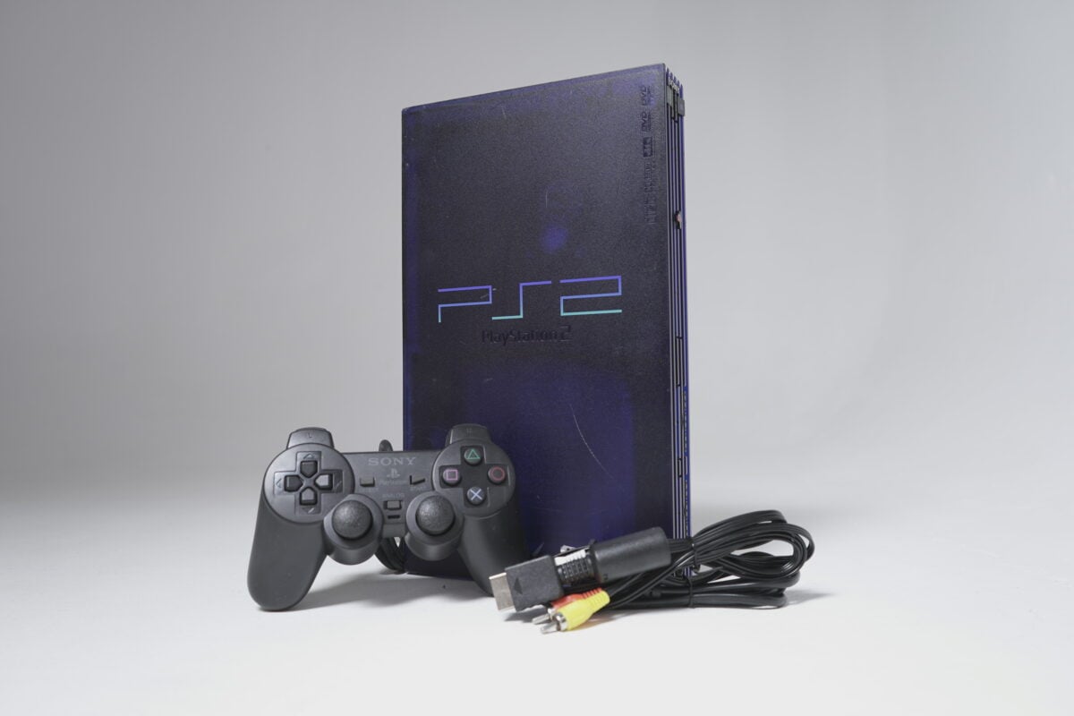 Sony PlayStation 2 Transparent Blue (Open Region)