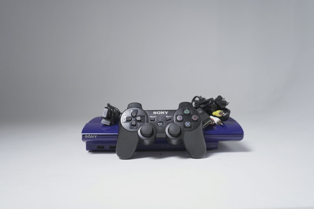 Sony PlayStation 3 blue