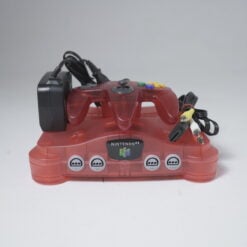 Nintendo 64 Transparent Red