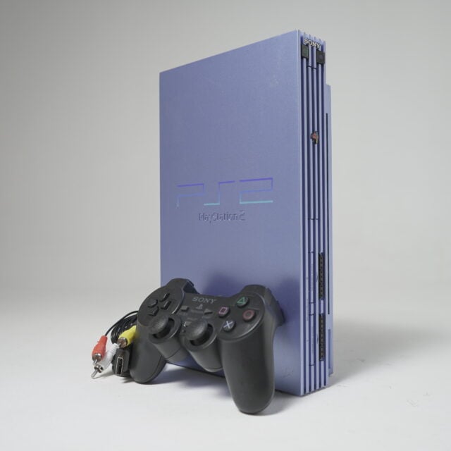 Sony PlayStation 2 Aqua Blue (Open Region)