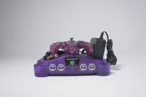 Nintendo N64 Transparent Purple