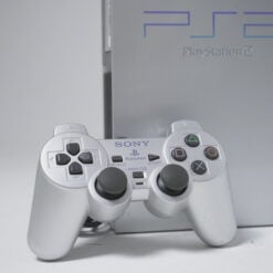 Alternative view of Sony PlayStation 2 Silver Open Region)