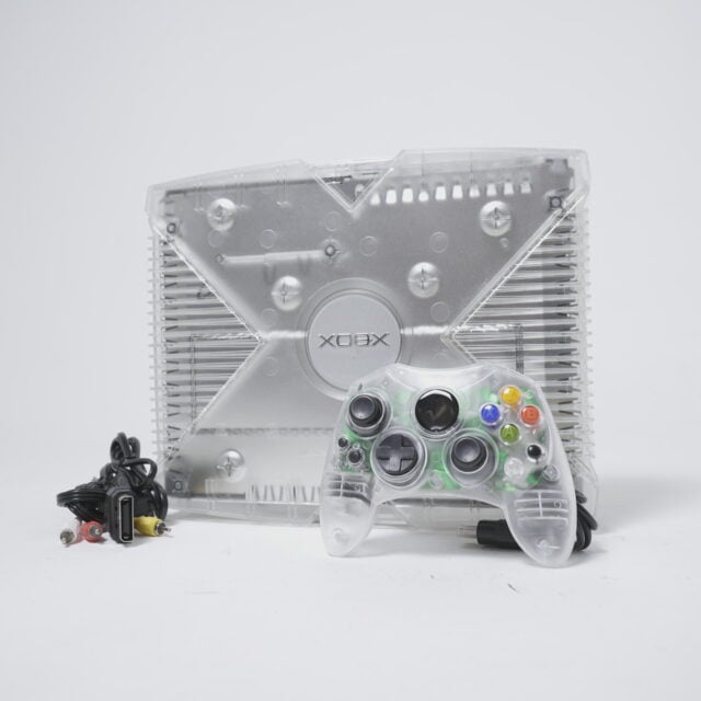 Microsoft Xbox Crystal Clear (PAL)