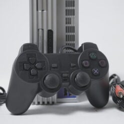 Alternative view of Sony PlayStation 2 silver (Open Region)