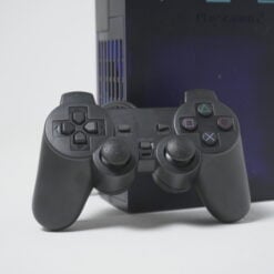 Alternative view of Sony PlayStation 2 Midnight Blue (Open Region)